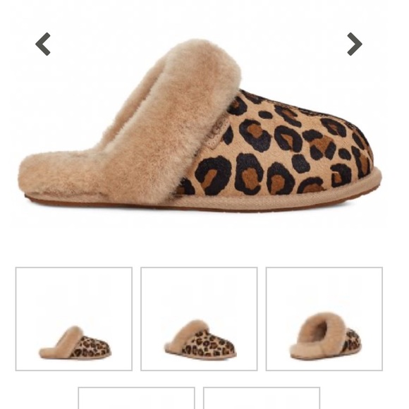 ***NWOT***UGGS Leopard Slippers - Picture 5 of 9
